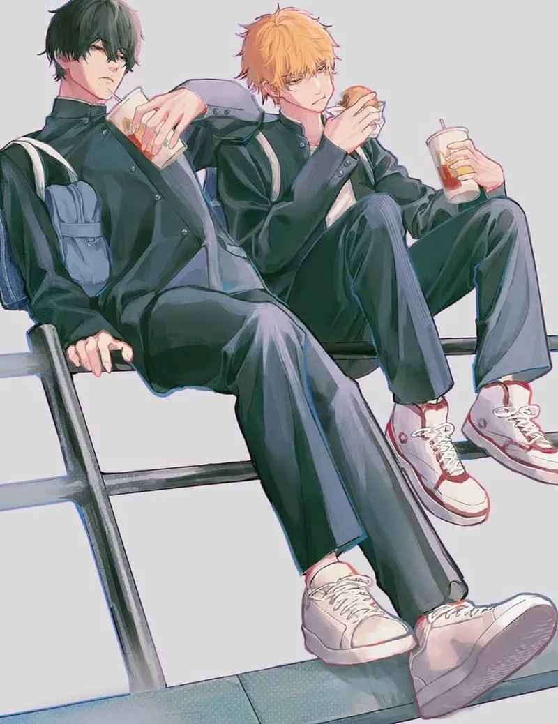 Fan yêu thích chemistry trong Chainsaw Man Yoshida x Denji