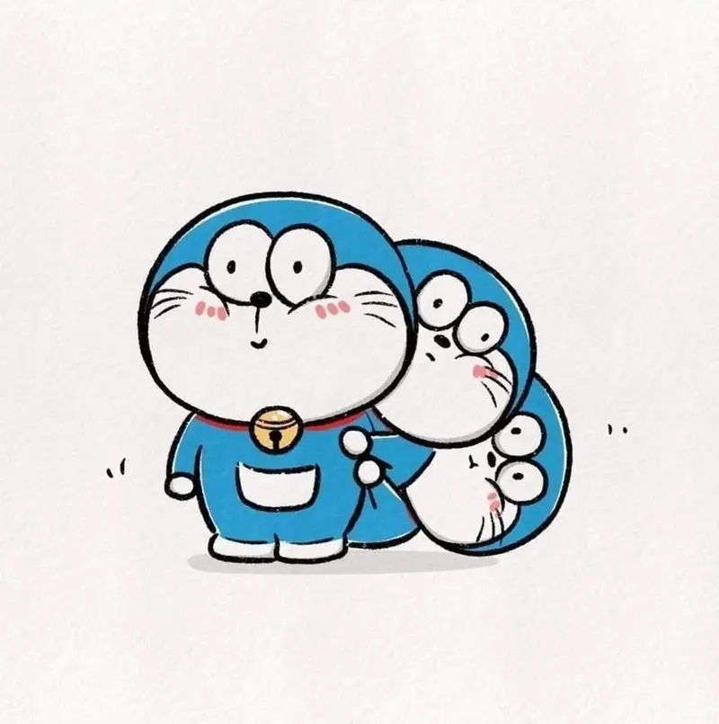 Top hình nền hình Doraemon chibi cute đang được săn lùng