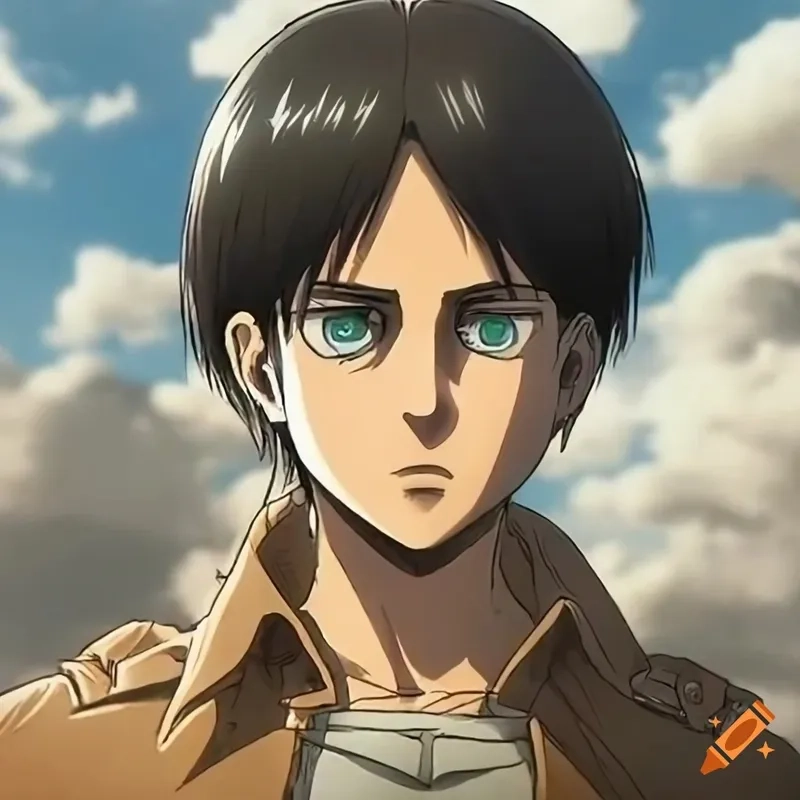 Eren drawing trong các hình ảnh vẽ tay luôn thể hiện chiều sâu của nhân vật