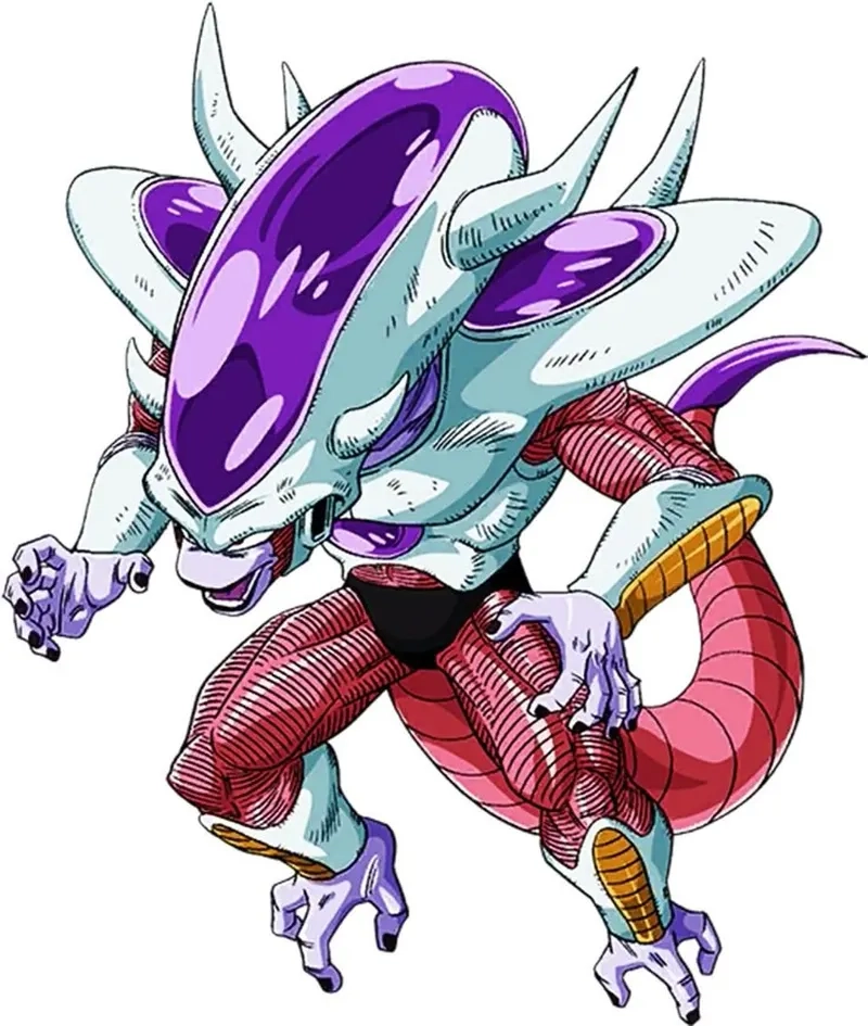 Frieza 3nd form là một trong những hình dạng biến đổi đầy mạnh mẽ