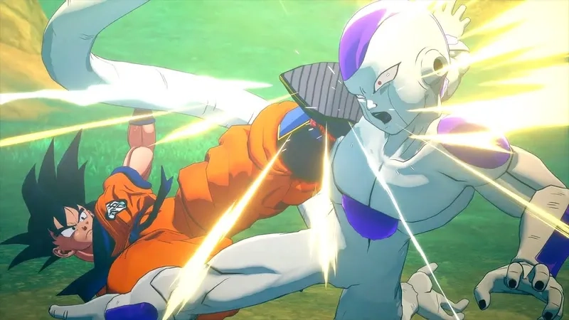 Frieza x Goku tạo nên một cuộc đối đầu đầy kịch tính trong Dragon Ball