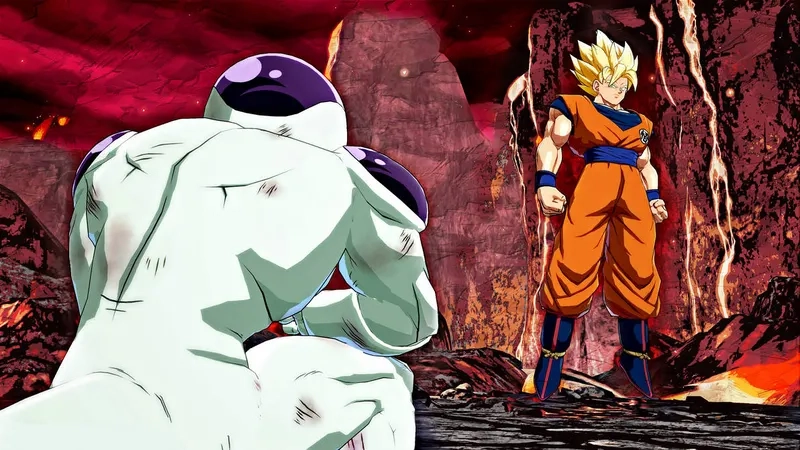 Goku vs Frieza manga là một trong những trận chiến được yêu thích nhất
