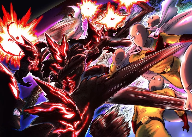 Trận chiến đỉnh cao Saitama vs Garou manga khiến fan 