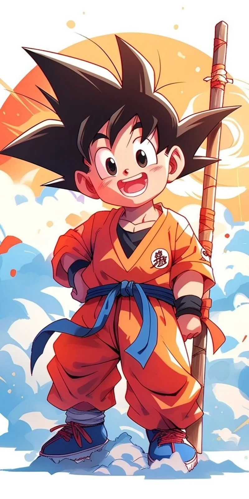 Goku chibi cute sẽ khiến bạn phải yêu ngay từ cái nhìn đầu tiên