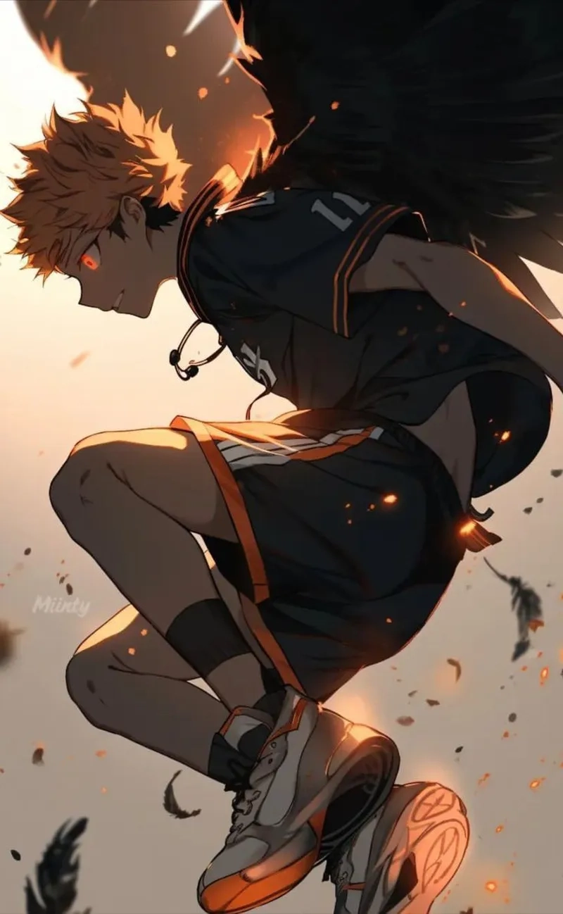 Hinata Shoyo anime tiếp tục chinh phục người hâm mộ bằng những pha bóng gay cấn