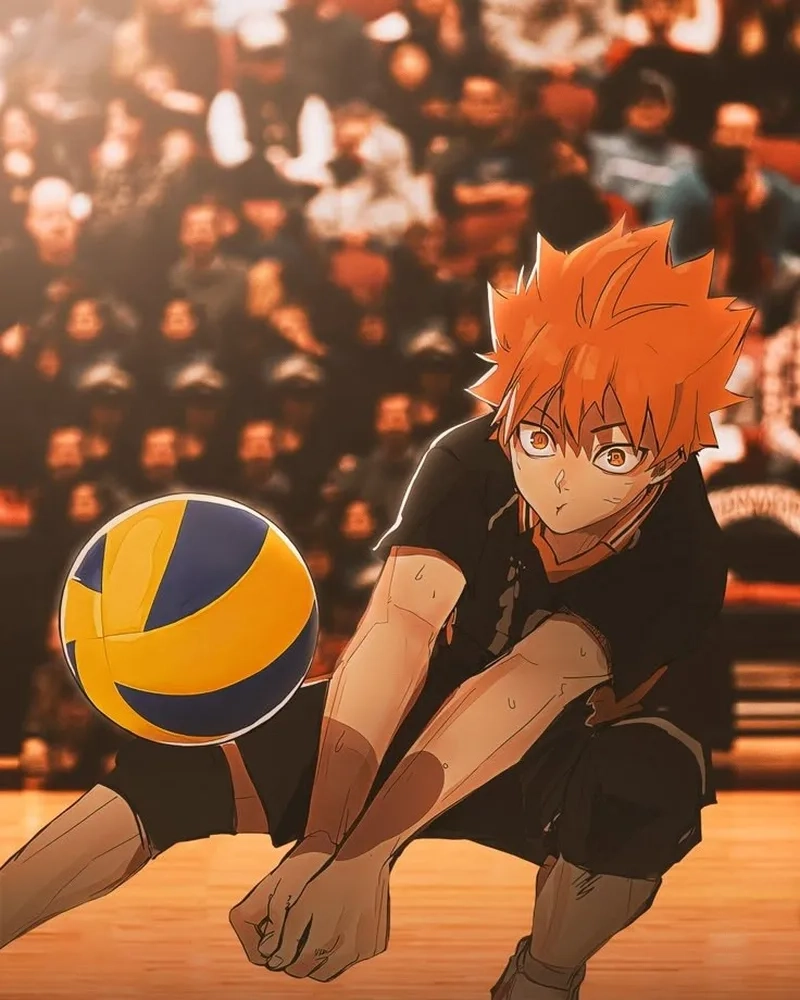 Thêm phần đáng yêu với Anime Hinata Shoyo trong bộ anime nổi bật