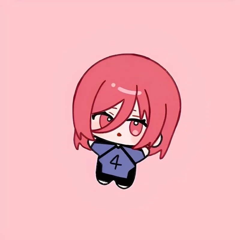 Sưu tầm Chigiri chibi làm sticker độc đáo