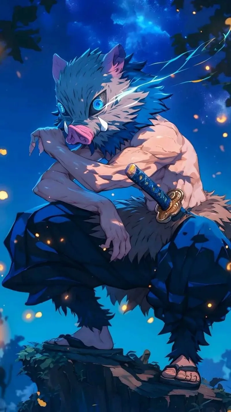 Xem lại những Inosuke funny moments hài nhất của Kimetsu
