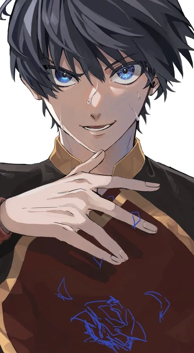Yêu ngay vẻ đáng yêu của Isagi cute trong anime