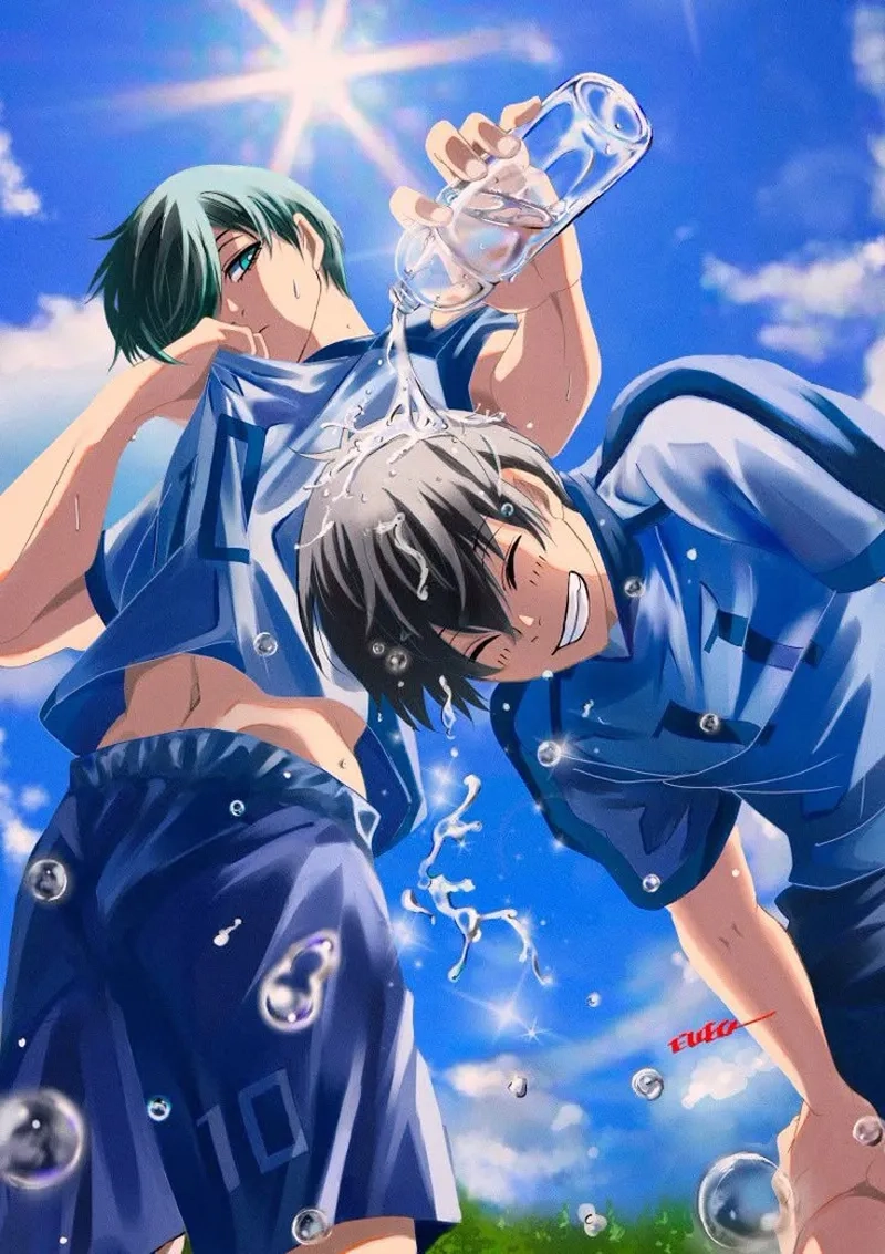 Tình bạn Isagi Rin làm bùng nổ cộng đồng fan anime