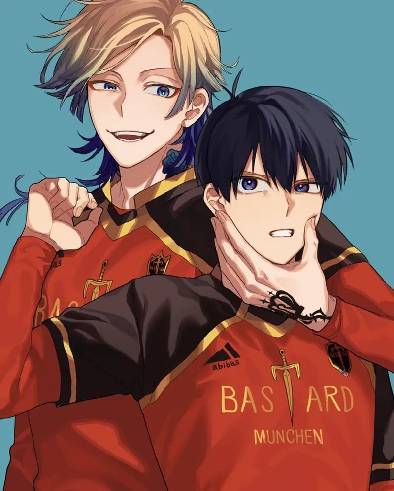 Tò mò cặp đôi Isagi x Kaiser trong Blue Lock