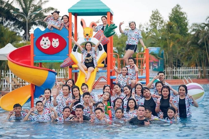 Trải nghiệm khu vui chơi trẻ em thác giang điền lý tưởng