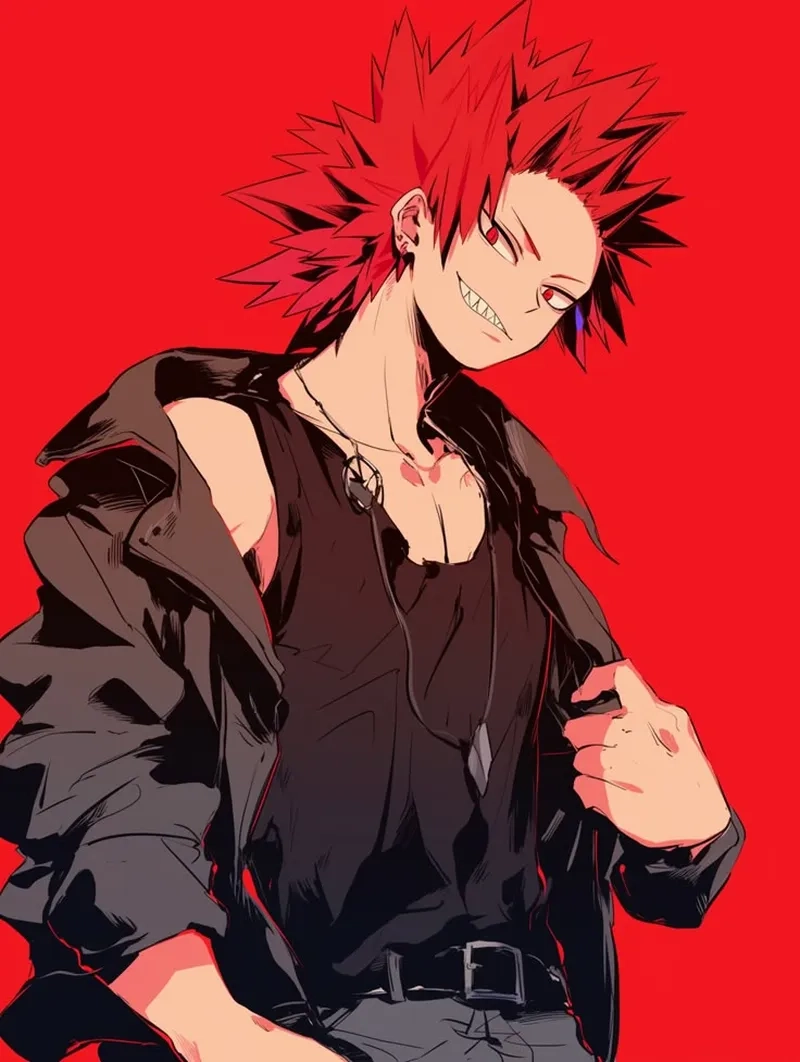 Không thể bỏ qua Kirishima Eijirou trong bộ sưu tập ảnh độc đáo