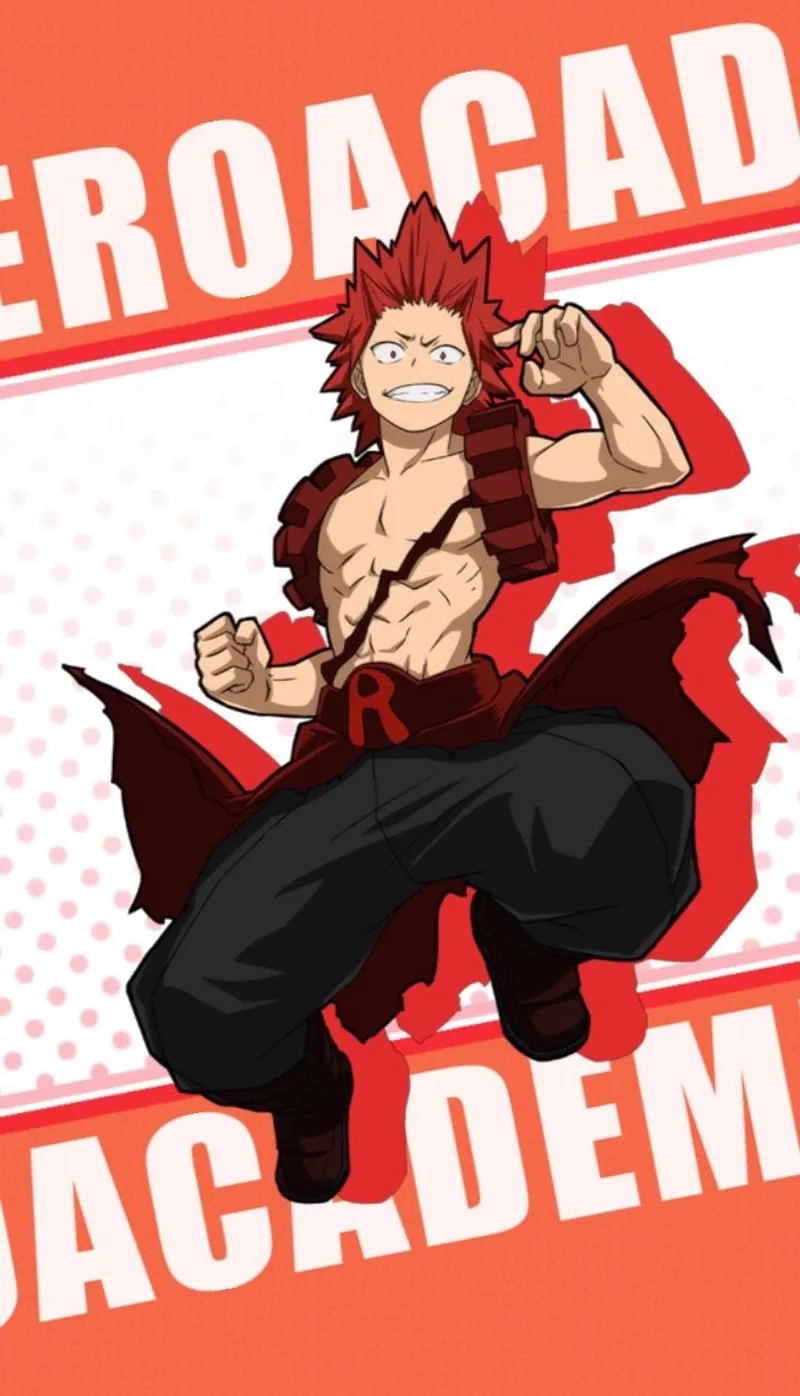 Eijiro Kirishima là một trong những nhân vật đáng yêu nhất trong My Hero Academia