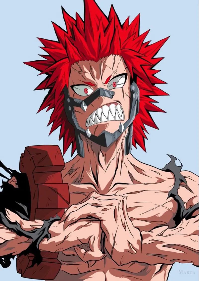 Những bức ảnh đẹp nhất về Kirishima Eijiro từ bộ manga nổi tiếng