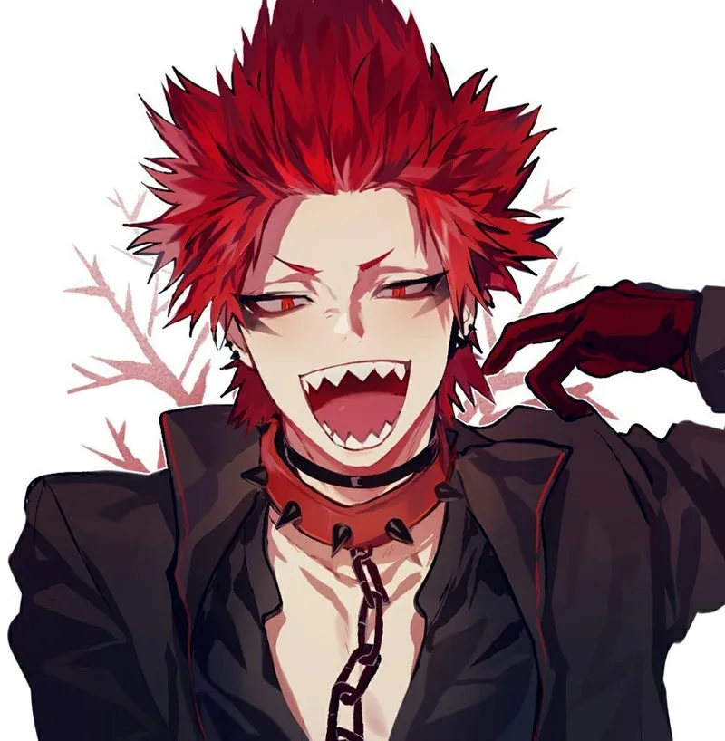 Kirishima Eijirou manga là hình ảnh đầy sức mạnh và quyết tâm