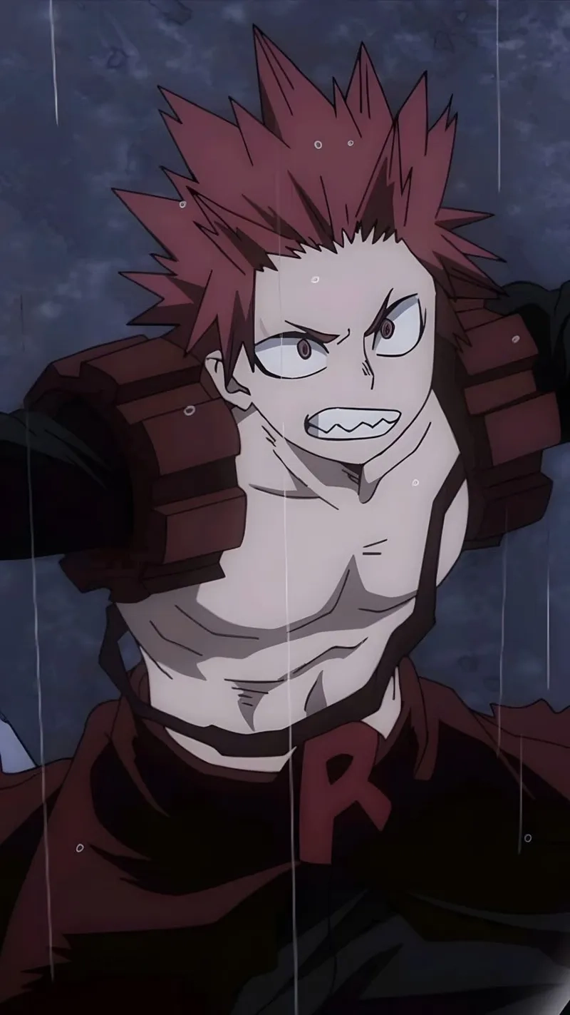 Kirishima hero là hình mẫu anh hùng đáng ngưỡng mộ trong anime