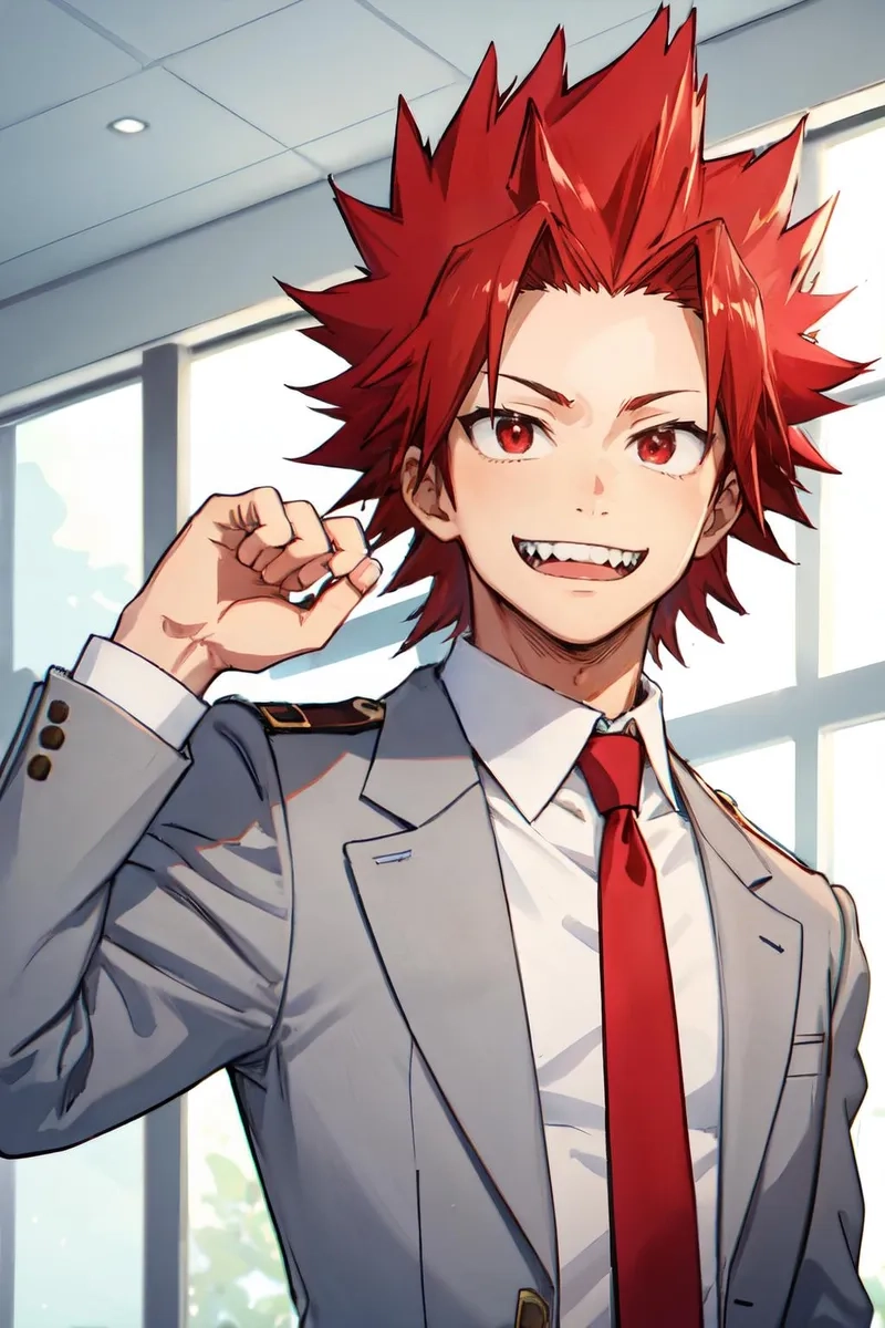 Kirishima official art luôn là những bức ảnh đẹp nhất của nhân vật này