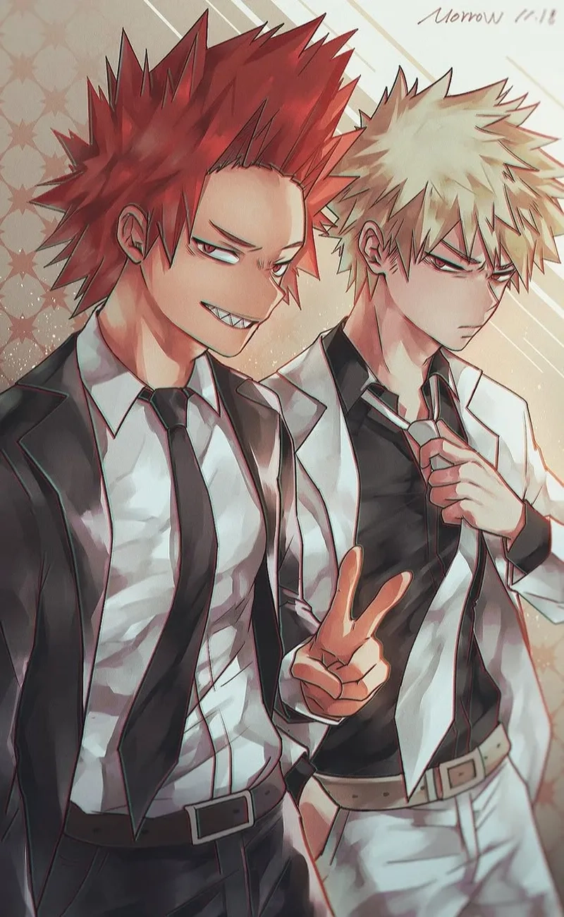 Bakugou x Kirishima comic luôn mang lại những tình huống vui nhộn và đầy cảm xúc