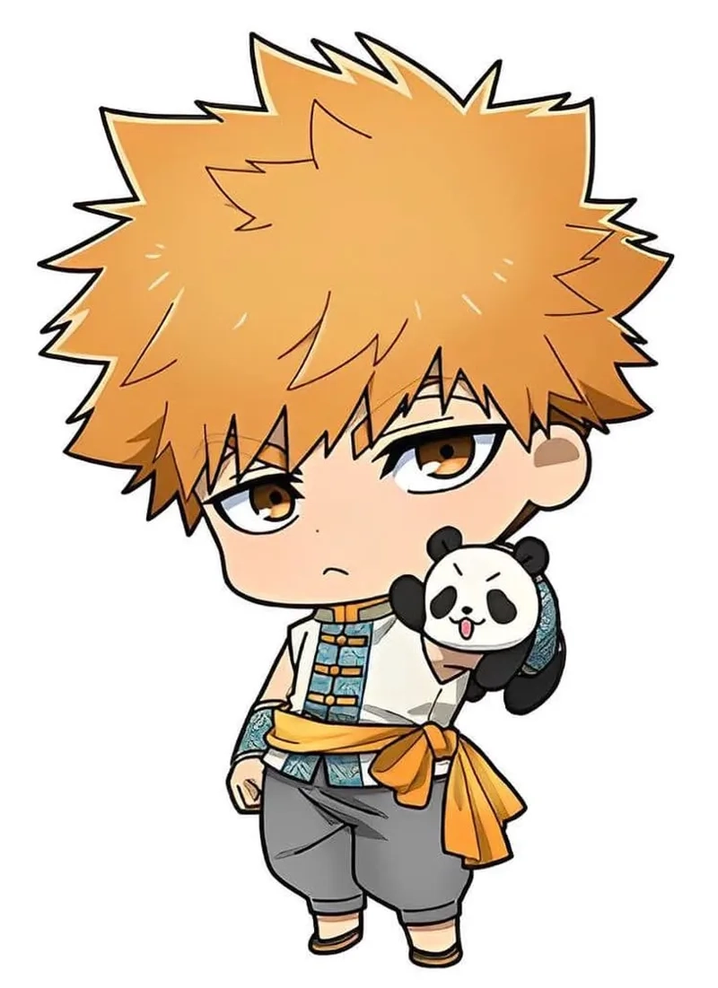Kunigami chibi làm fan yêu thích với phong cách dễ thương