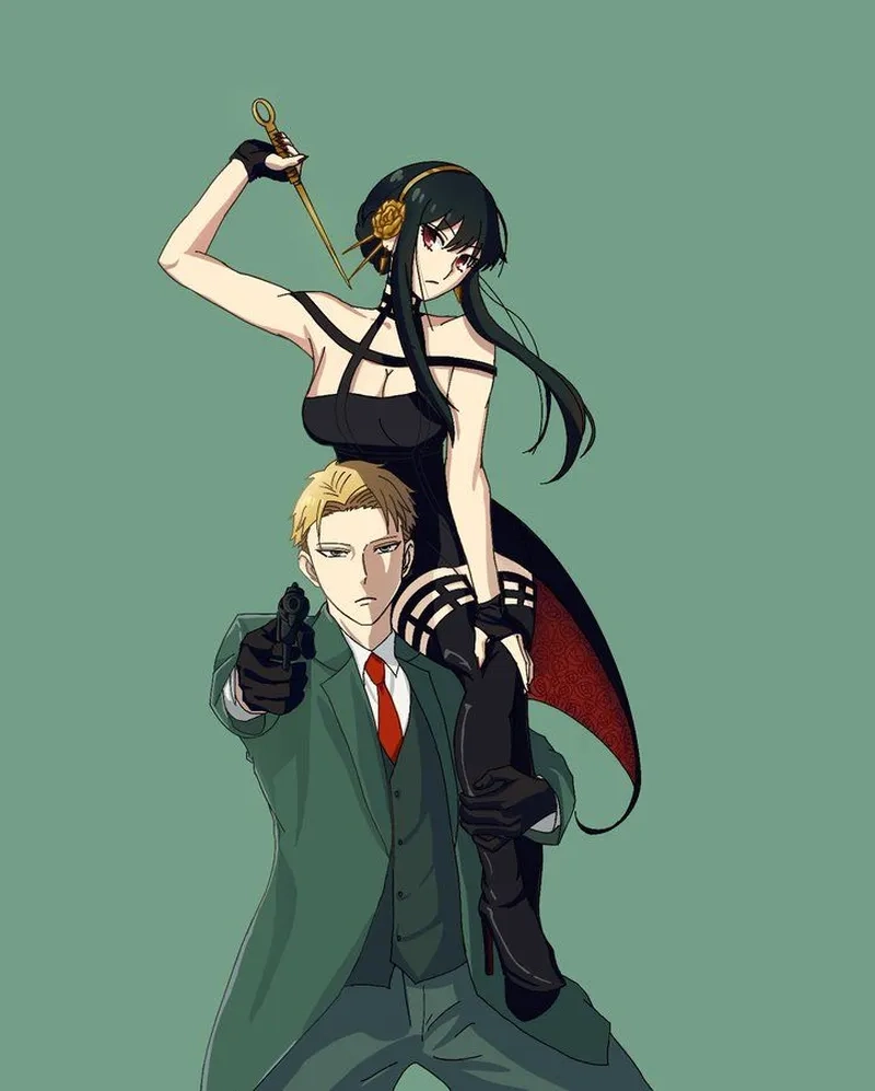 Yor Forger x Loid Forger cặp đôi đẹp nhất anime
