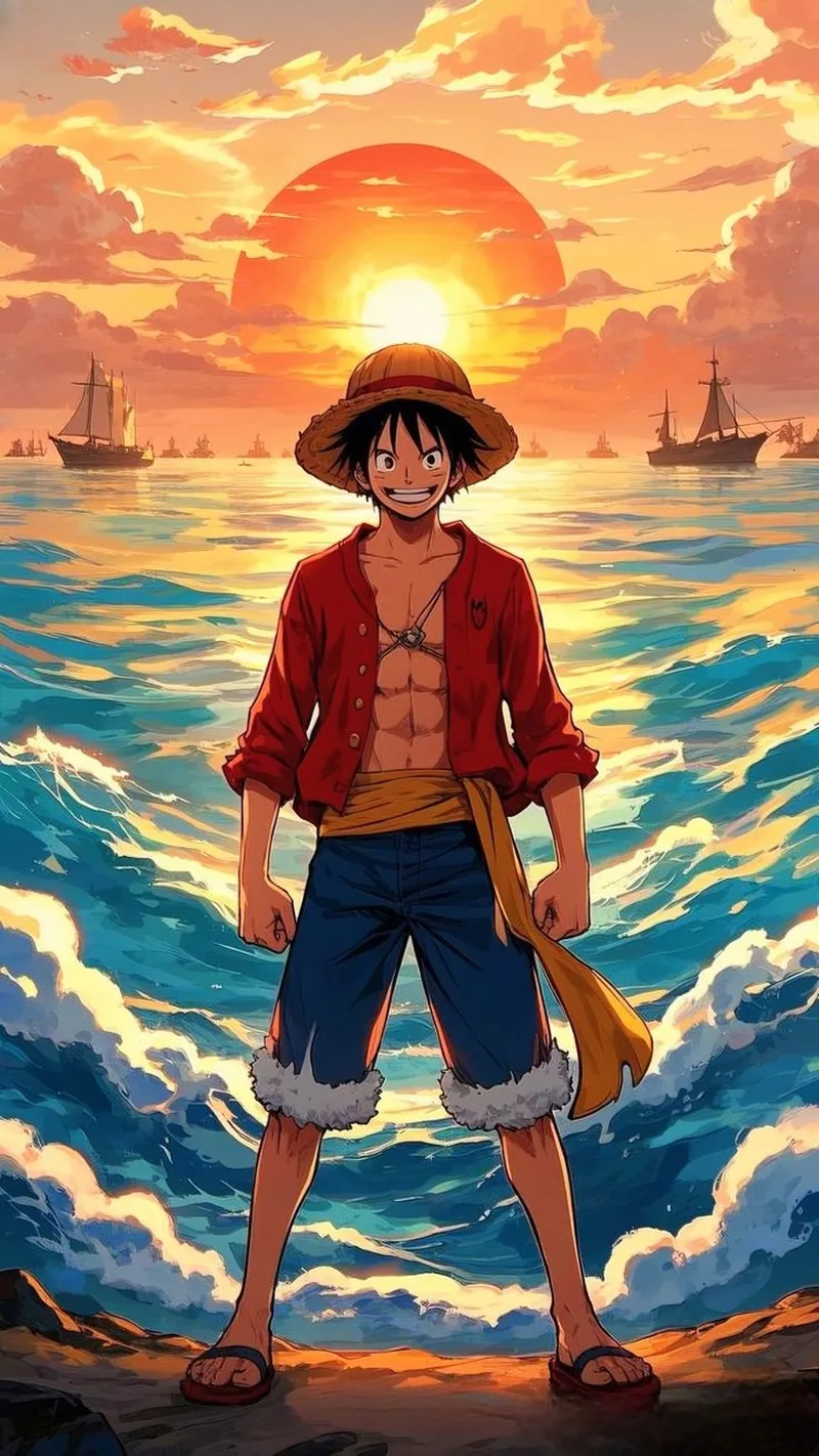 Những hình ảnh cute Luffy dễ thương và đáng yêu