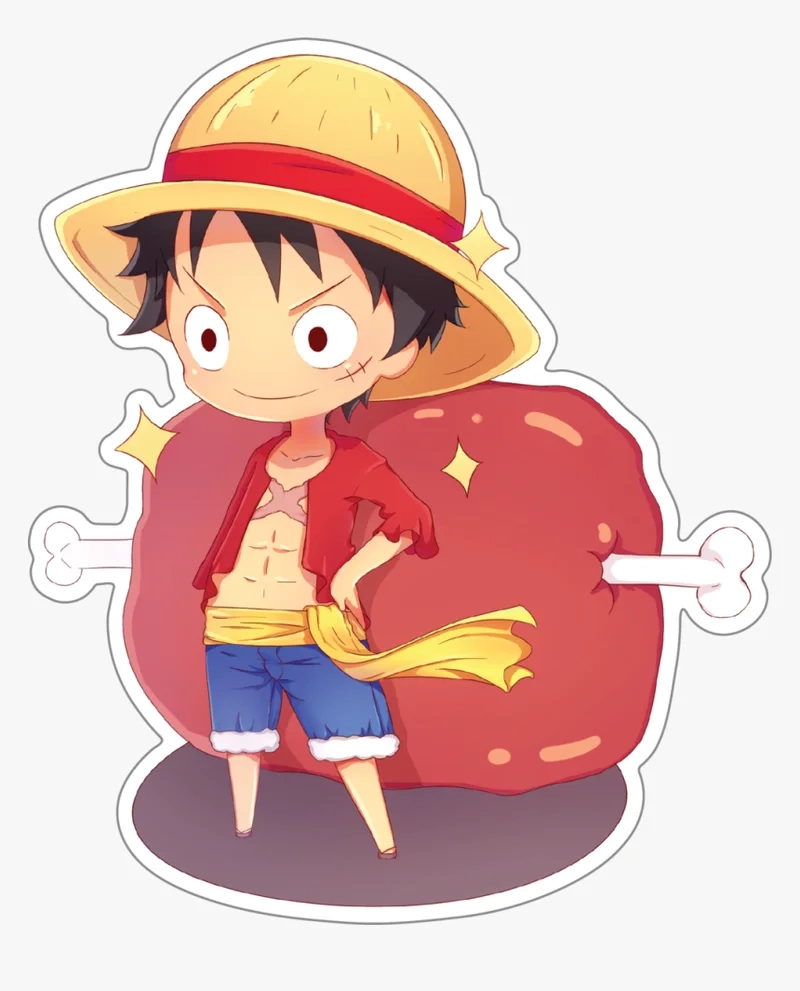 Học ngay cách vẽ luffy chibi cực đơn giản cho người mới