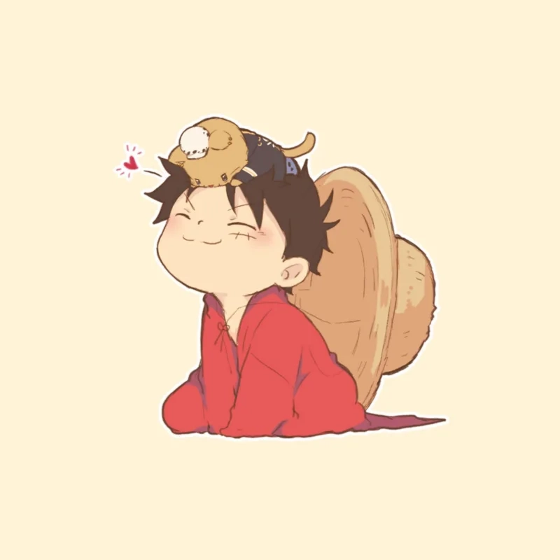 Ghim ngay bộ ảnh one piece luffy chibi cực chất