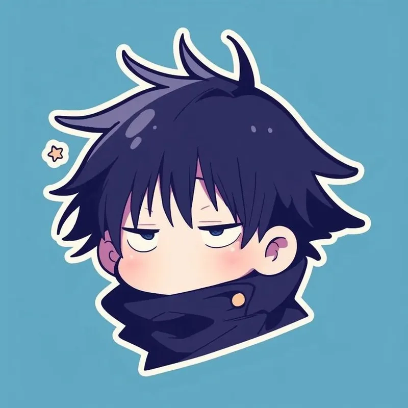 Hình vẽ Megumi chibi siêu dễ thương cho fan anime