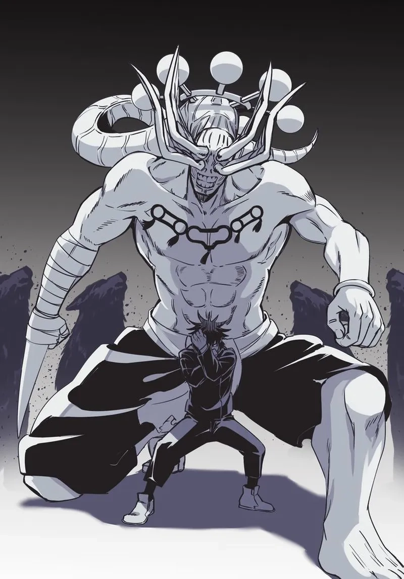 Bí ẩn sau cảnh Megumi summon Mahoraga line trong manga