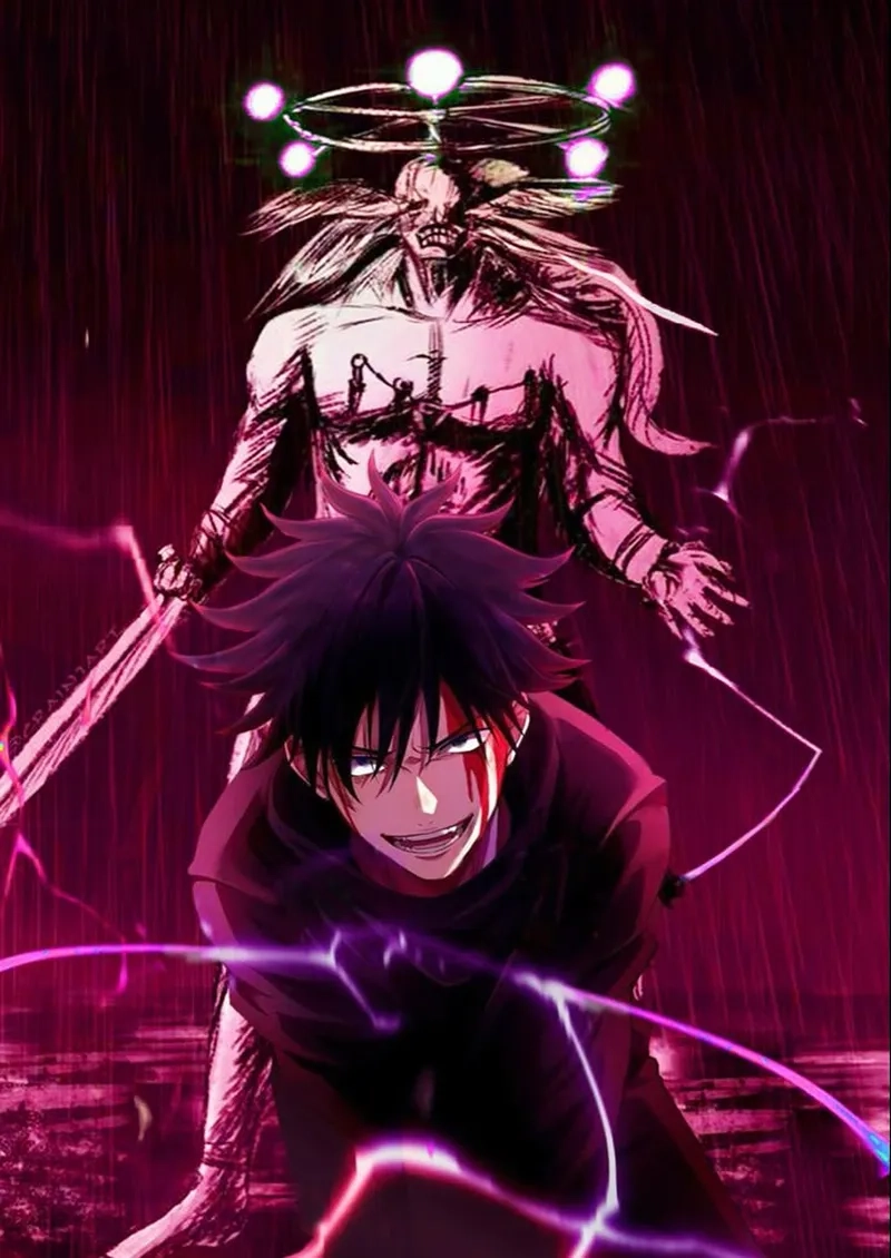 Cảnh Megumi summon Mahoraga manga khiến khán giả không rời mắt