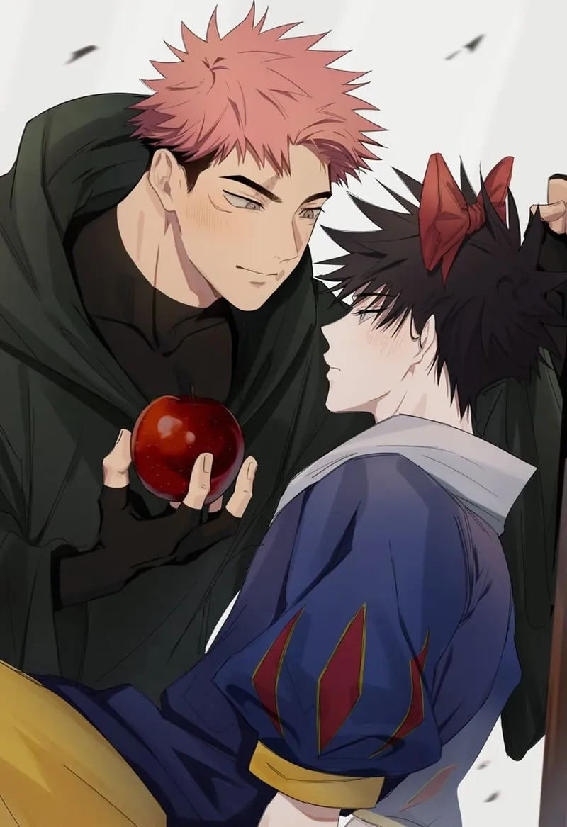 Giữa Yuuji x Megumi luôn tồn tại một sợi dây kết nối bí ẩn