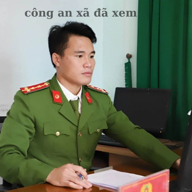 Meme công an xã nhân vật quyền lực trong các group làng xóm
