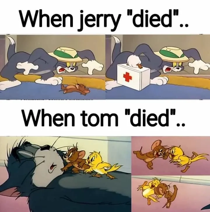 Jerry and tom meme cười xỉu với những tình huống oái oăm