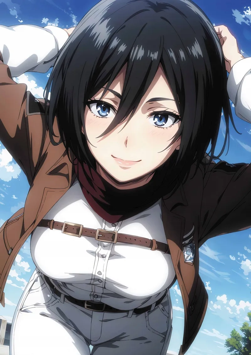 Goth Mikasa manga mang đến những hình ảnh cực kỳ ấn tượng và mới lạ