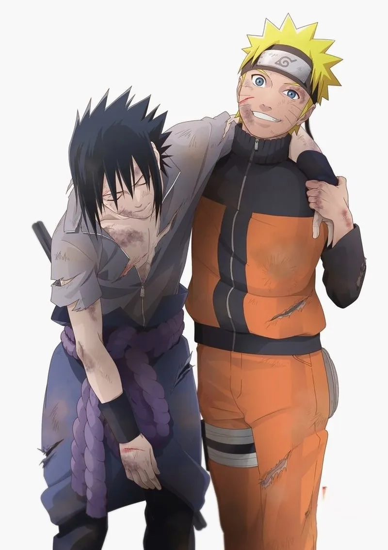 Những bức ảnh Naruto x Sasuke cute khiến bạn không thể ngừng cười