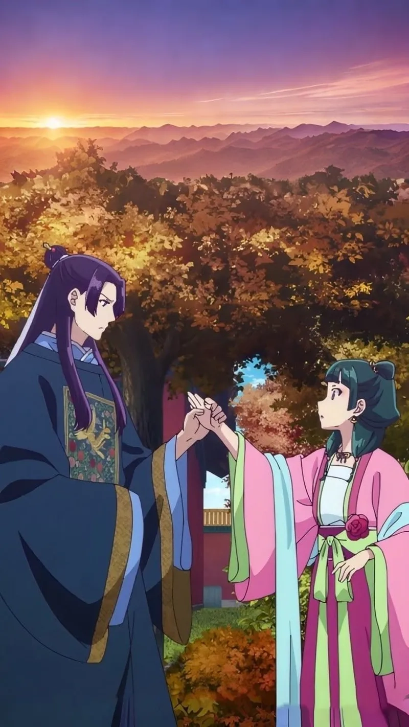 Khoảnh khắc đáng yêu trong Mao Mao Nhâm Thị anime