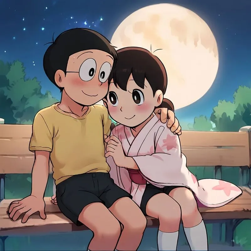 Cùng ngắm lại hình ảnh Nobita và Shizuka ngọt ngào như phim