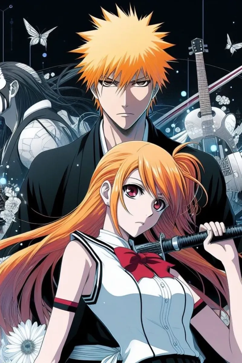 Tái hiện chuyện tình Ichigo x Orihime qua bộ ảnh đẹp