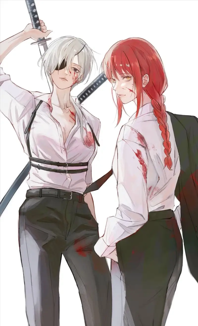 Cặp đôi Makima x Quanxi làm bùng nổ cộng đồng fan anime