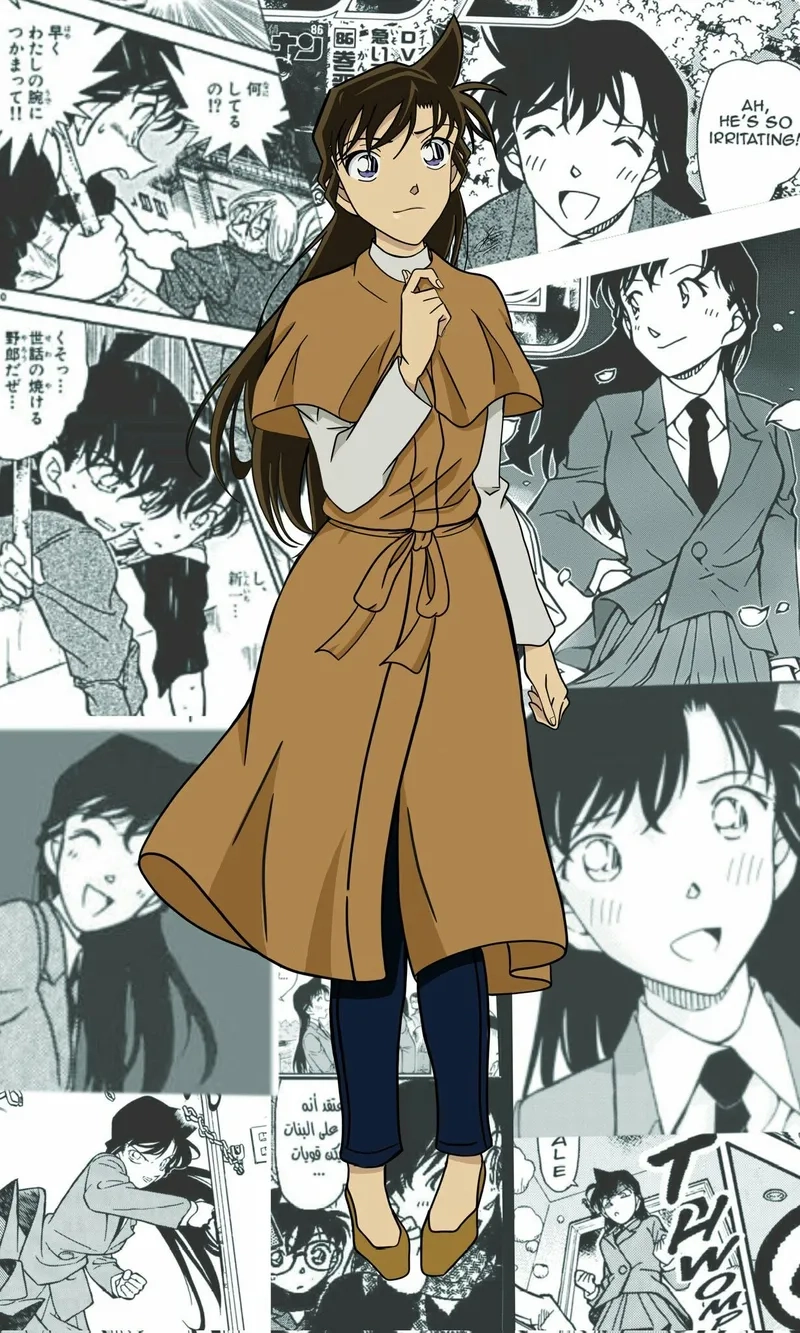 Anime Ran Mori nhân vật nữ mạnh mẽ nhất Detective Conan