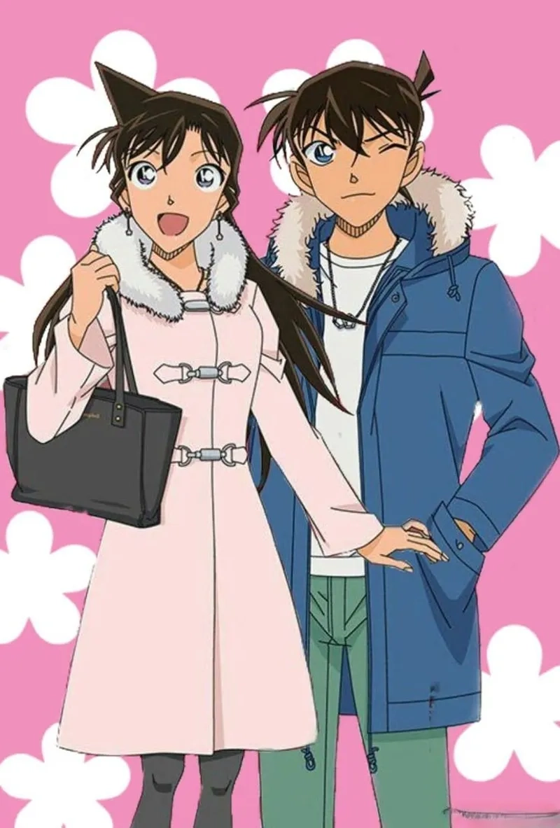 Ran Mori và Shinichi cặp đôi vàng Detective Conan