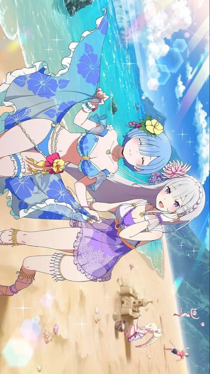 Emilia Rem làm fan yêu thích với sự tương phản đáng yêu