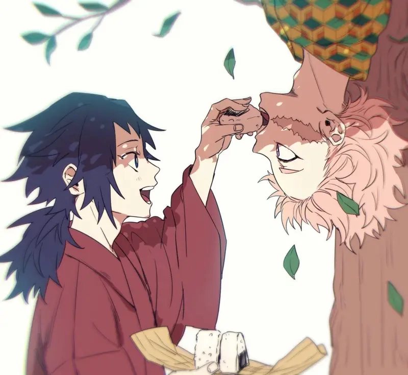Bộ ảnh đôi cực chất Giyuu x Sabito