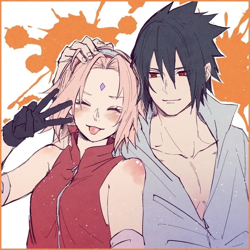 Tình huống lãng mạn khi Sakura và Sasuke hẹn hò