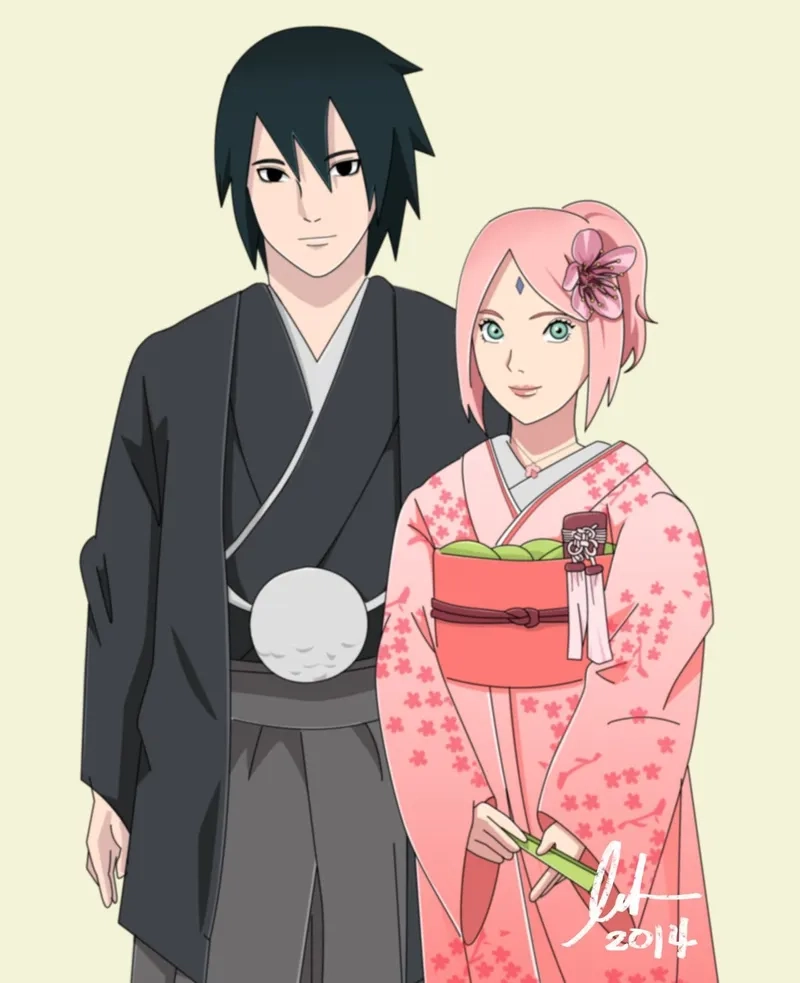 Những chi tiết thú vị về Sasuke và Sakura đám cưới