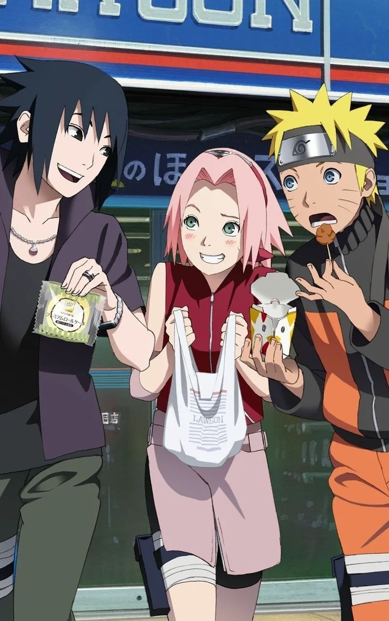 Phân tích nhóm chính Naruto Sasuke Sakura qua các arc