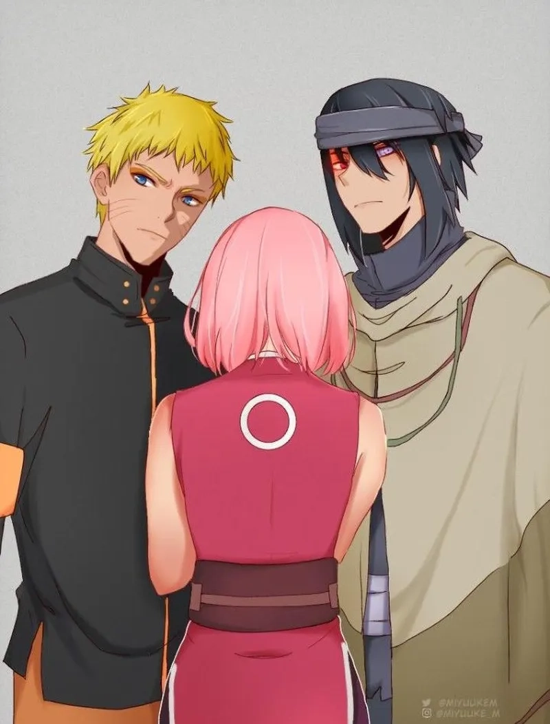 Khi nhóm Naruto Sasuke Sakura Akatsuki cùng xuất hiện