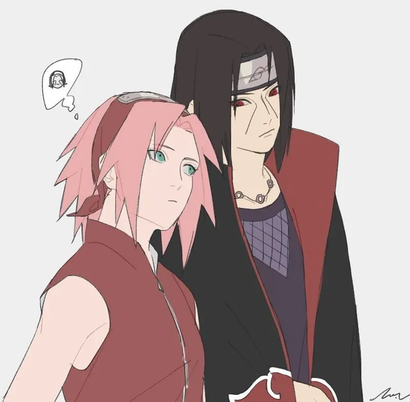 Tưởng tượng câu chuyện giữa Sakura x Itachi đầy kịch tính