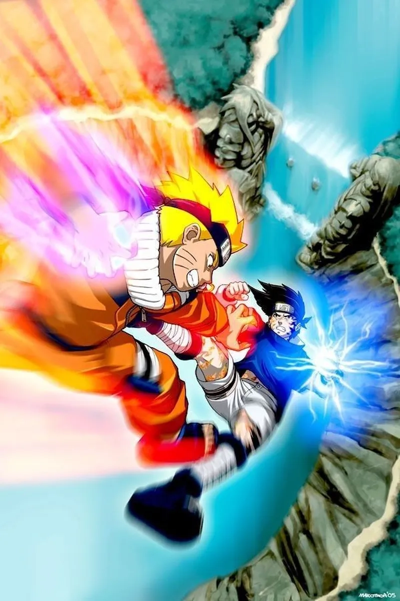Fan rúng động với cảnh Naruto đánh nhau với Sasuke